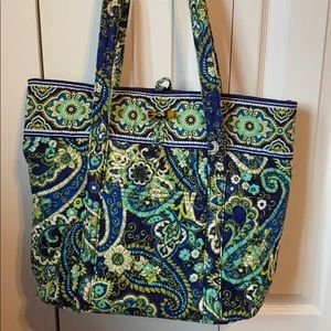 Vera Bradley Rhythm and Blues Vera Tote Bag